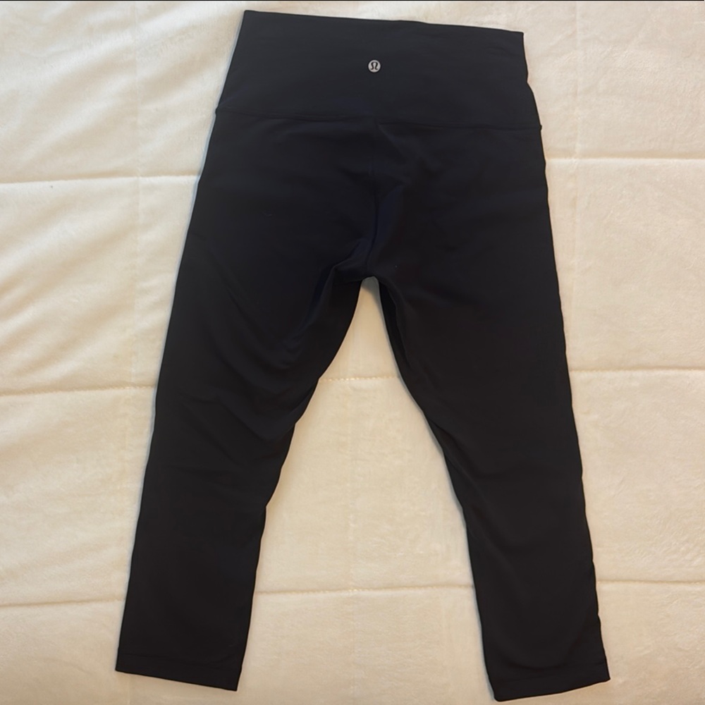 lululemon athletica Black Crop Leggings